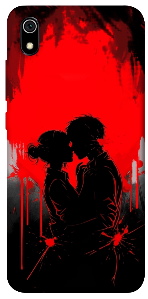 Чехол Silhouette couple для Xiaomi Redmi 7A