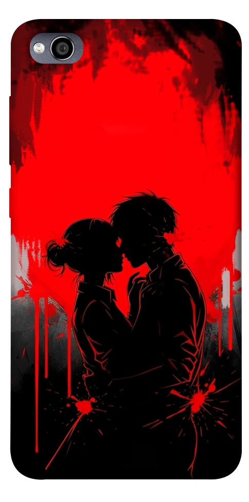 Чехол Silhouette couple для Xiaomi Redmi 4A