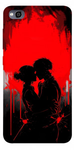 Чехол Silhouette couple для Xiaomi Redmi 4A