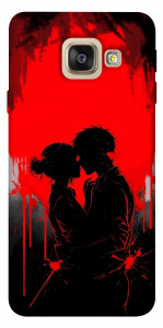 Чохол Silhouette couple для Galaxy A5 (2017)