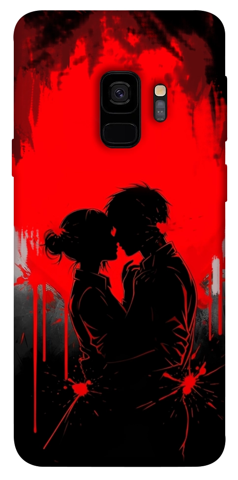 Чехол Silhouette couple для Galaxy S9