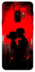 Чехол Silhouette couple для Galaxy S9