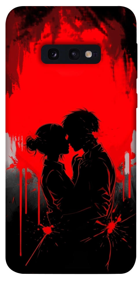 Чохол Silhouette couple для Galaxy S10e