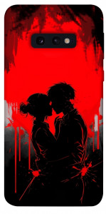 Чохол Silhouette couple для Galaxy S10e