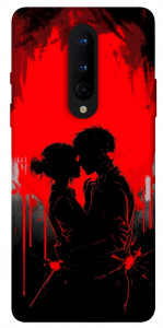 Чохол Silhouette couple для OnePlus 8