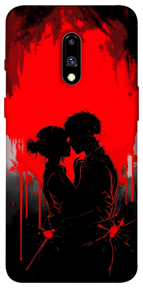 Чохол Silhouette couple для OnePlus 7