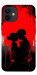 Чехол Silhouette couple для iPhone 12 mini