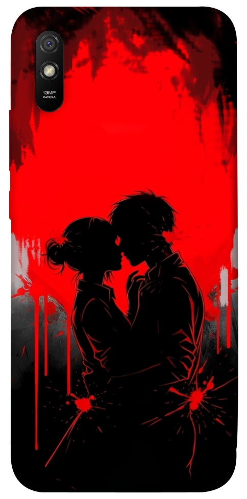 Чохол Silhouette couple для Xiaomi Redmi 9A