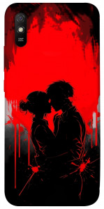Чохол Silhouette couple для Xiaomi Redmi 9A