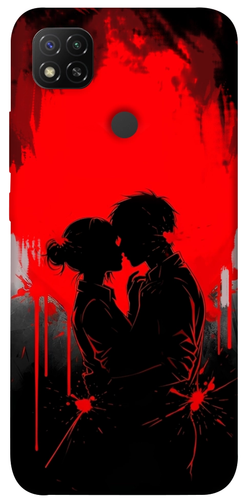 Чохол Silhouette couple для Xiaomi Redmi 9C