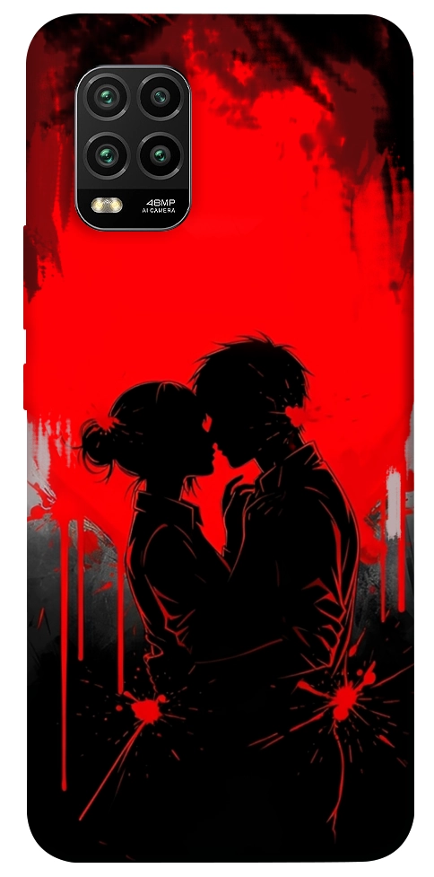 Чехол Silhouette couple для Xiaomi Mi 10 Lite