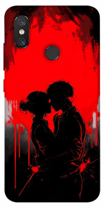 Чехол Silhouette couple для Xiaomi Mi 8