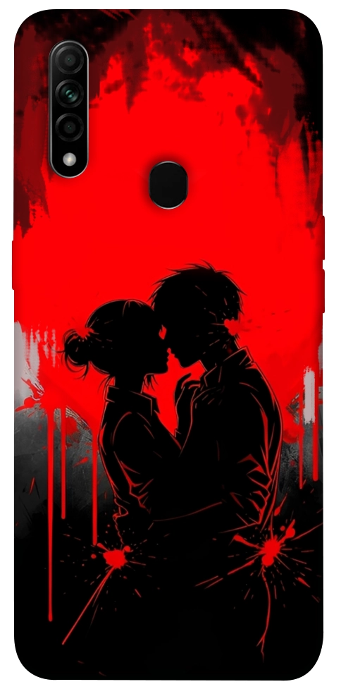 Чохол Silhouette couple для Oppo A31