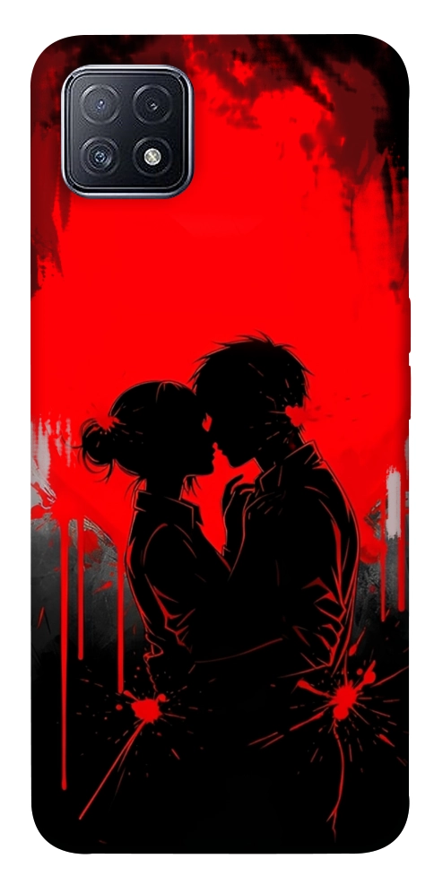 Чехол Silhouette couple для Oppo A73