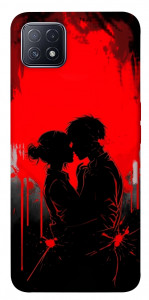Чохол Silhouette couple для Oppo A73
