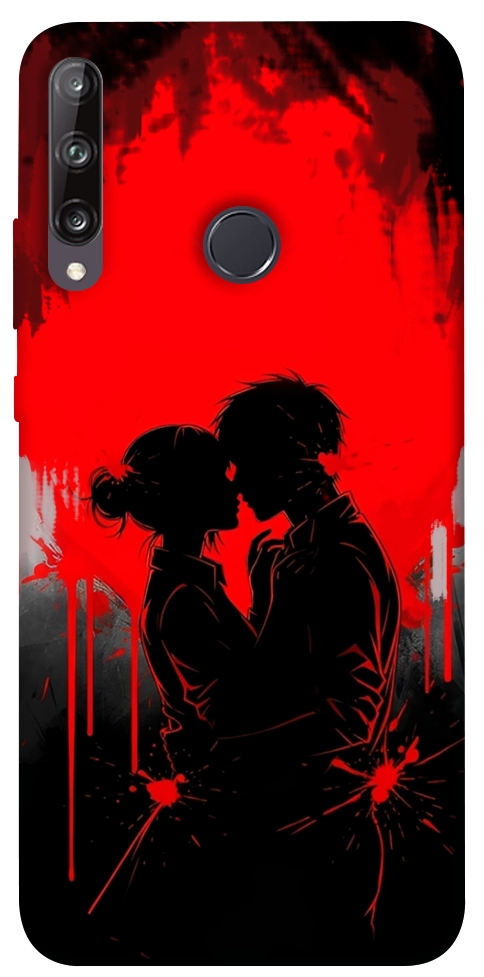 Чехол Silhouette couple для Y7p (2020)