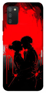 Чехол Silhouette couple для Galaxy A02s