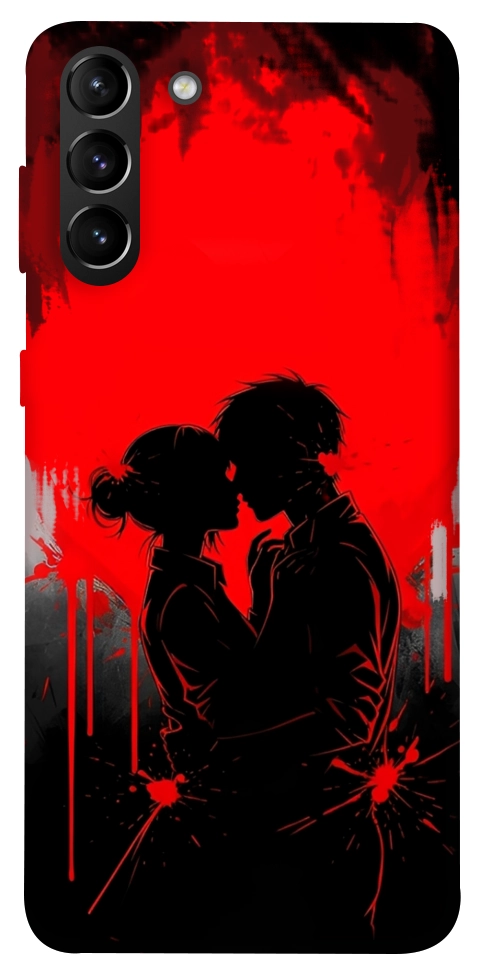Чехол Silhouette couple для Galaxy S21+