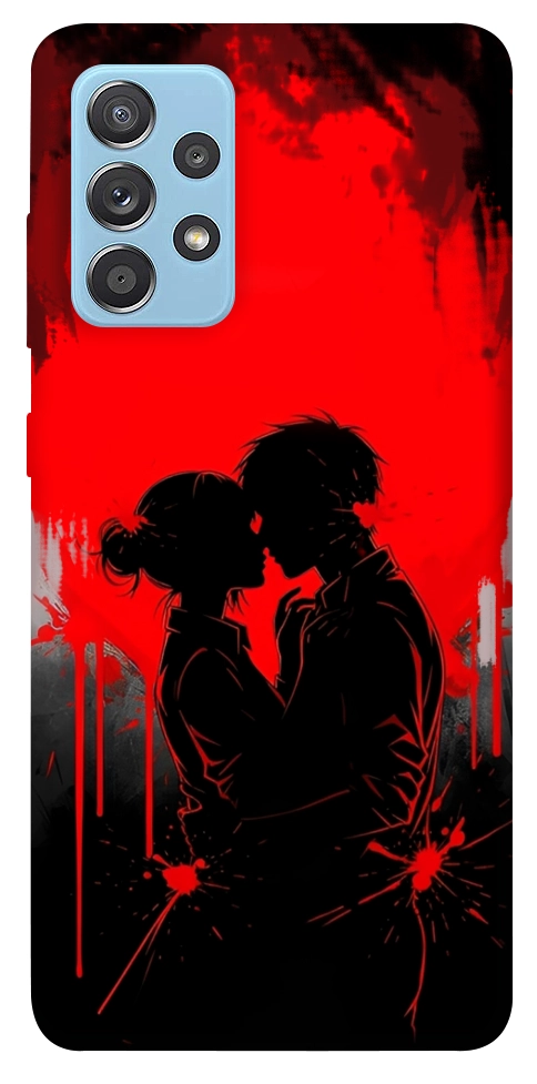 Чохол Silhouette couple для Galaxy A52