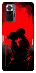 Чохол Silhouette couple для Xiaomi Redmi Note 10 Pro