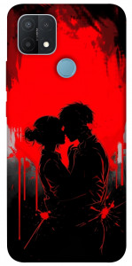 Чехол Silhouette couple для Oppo A15