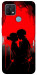 Чехол Silhouette couple для Oppo A15