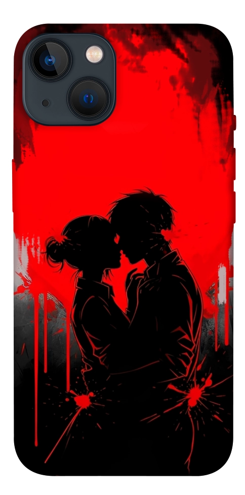 Чохол Silhouette couple для iPhone 13