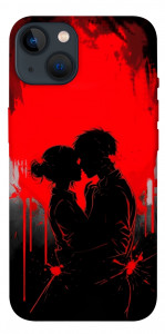 Чохол Silhouette couple для iPhone 13