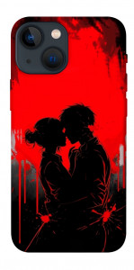Чехол Silhouette couple для iPhone 13 mini