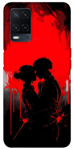 Чохол Silhouette couple для Oppo A54 4G