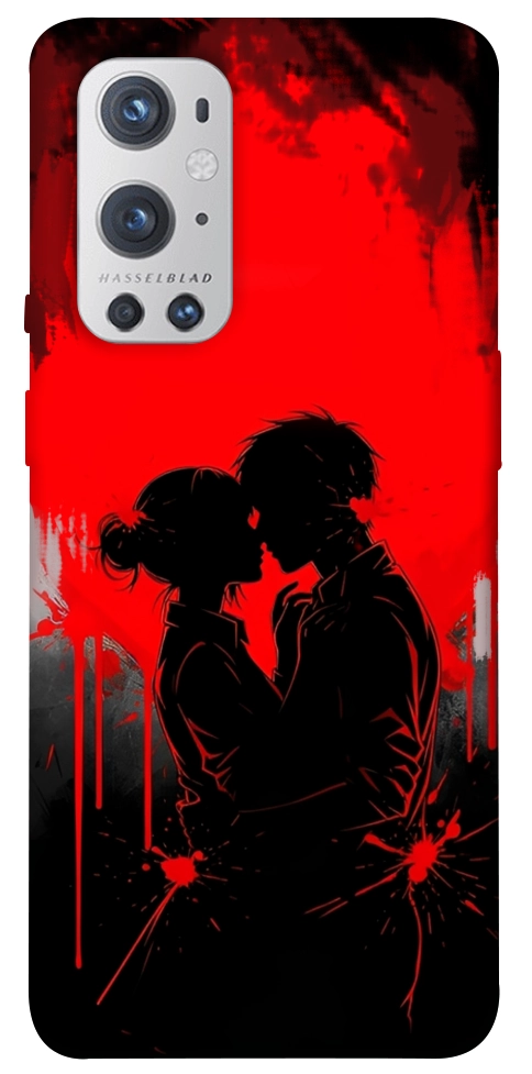 Чехол Silhouette couple для Oneplus 9 pro
