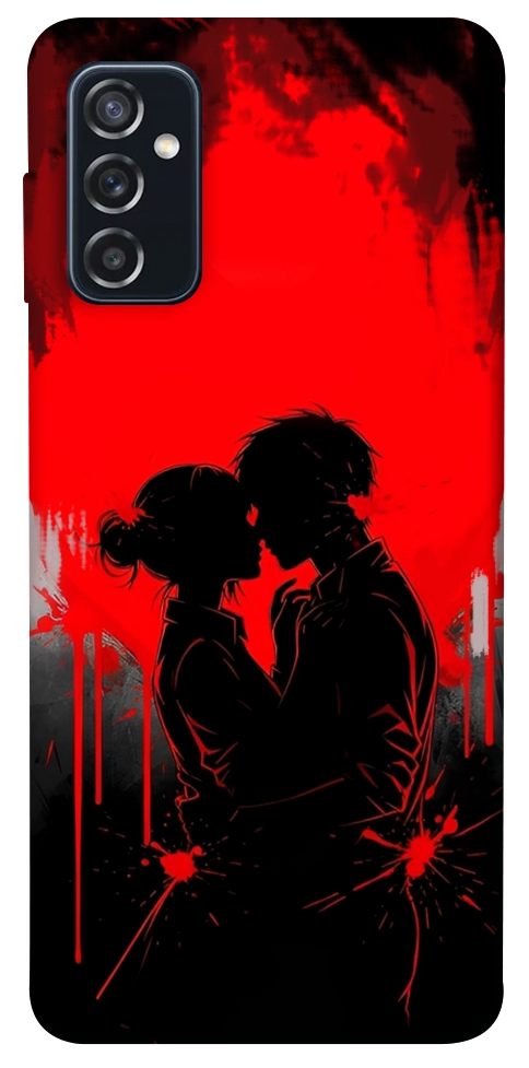 Чехол Silhouette couple для Galaxy M52