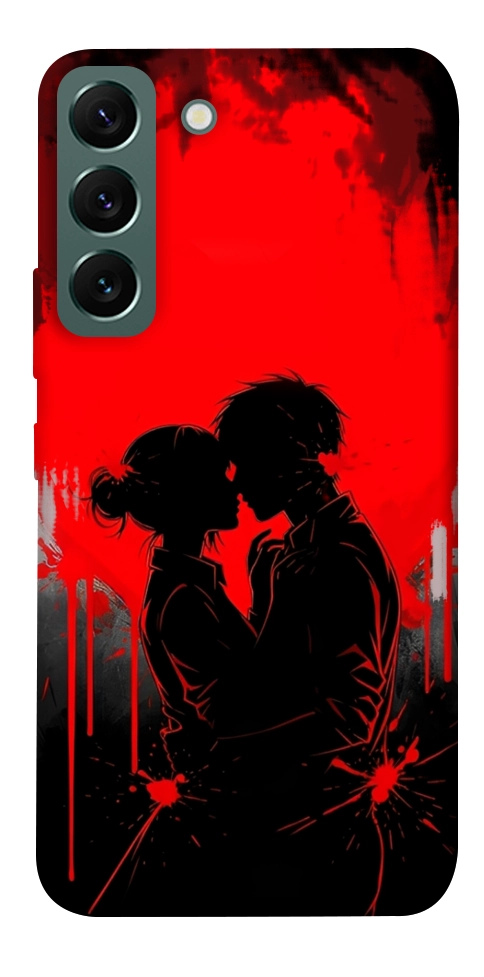 Чохол Silhouette couple для Galaxy S22