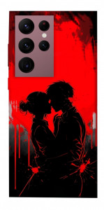 Чехол Silhouette couple для Galaxy S22 Ultra