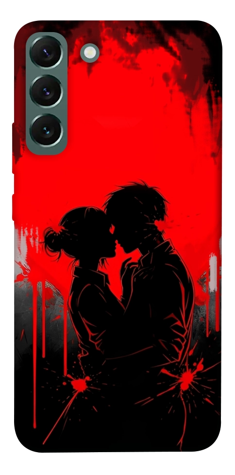Чохол Silhouette couple для Galaxy S22+