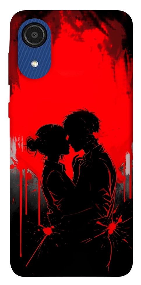 Чохол Silhouette couple для Galaxy A03 Core