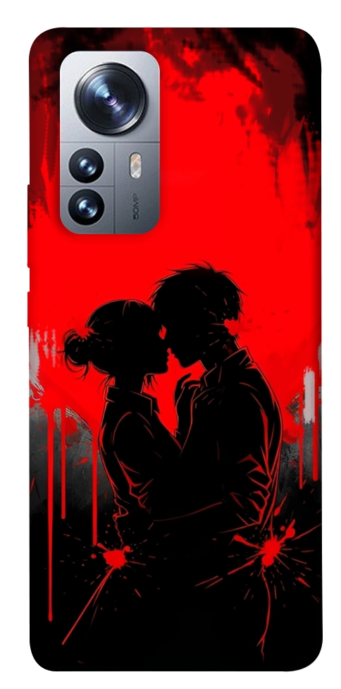 Чехол Silhouette couple для Xiaomi 12