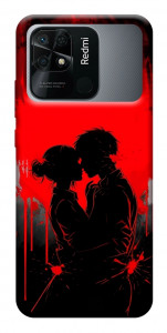 Чохол Silhouette couple для Xiaomi Redmi 10C