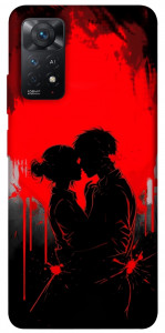 Чехол Silhouette couple для Xiaomi Redmi Note 11 Pro 5G