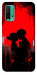Чехол Silhouette couple для Xiaomi Redmi Note 9 4G