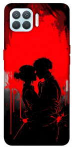 Чохол Silhouette couple для Oppo F17 Pro