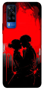 Чохол Silhouette couple для Vivo Y51a