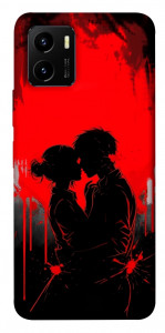 Чохол Silhouette couple для Vivo Y15s