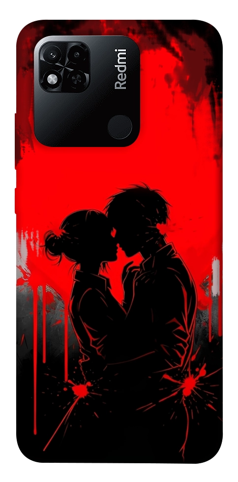 Чехол Silhouette couple для Xiaomi Redmi 10A