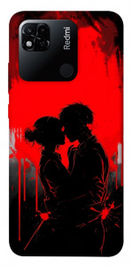 Чехол Silhouette couple для Xiaomi Redmi 10A
