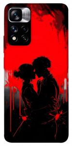 Чехол Silhouette couple для Xiaomi Redmi Note 11 5G