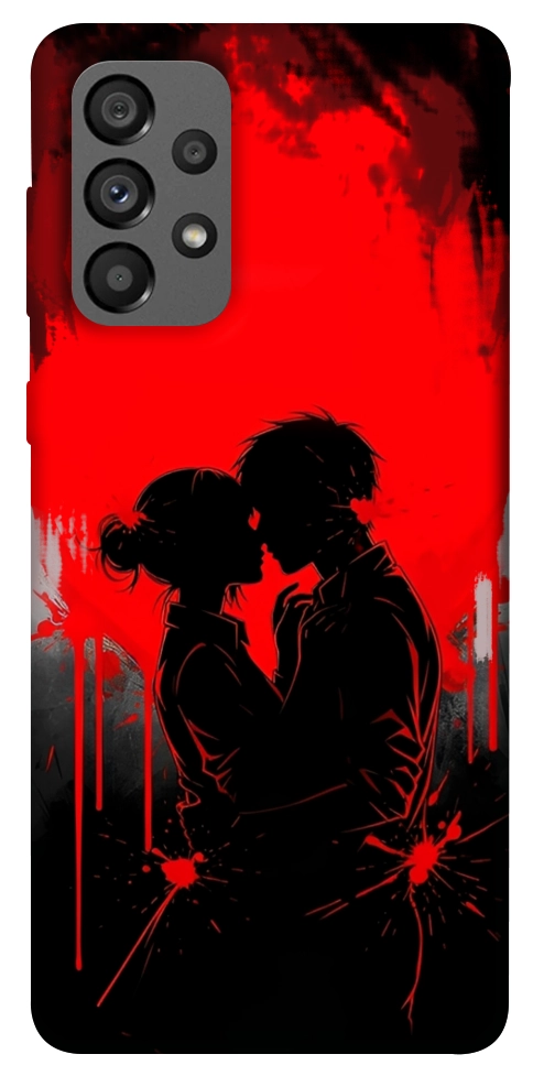 Чехол Silhouette couple для Galaxy A73 5G