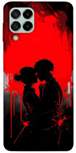 Чехол Silhouette couple для Galaxy M53