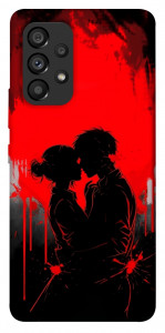 Чехол Silhouette couple для Galaxy A53