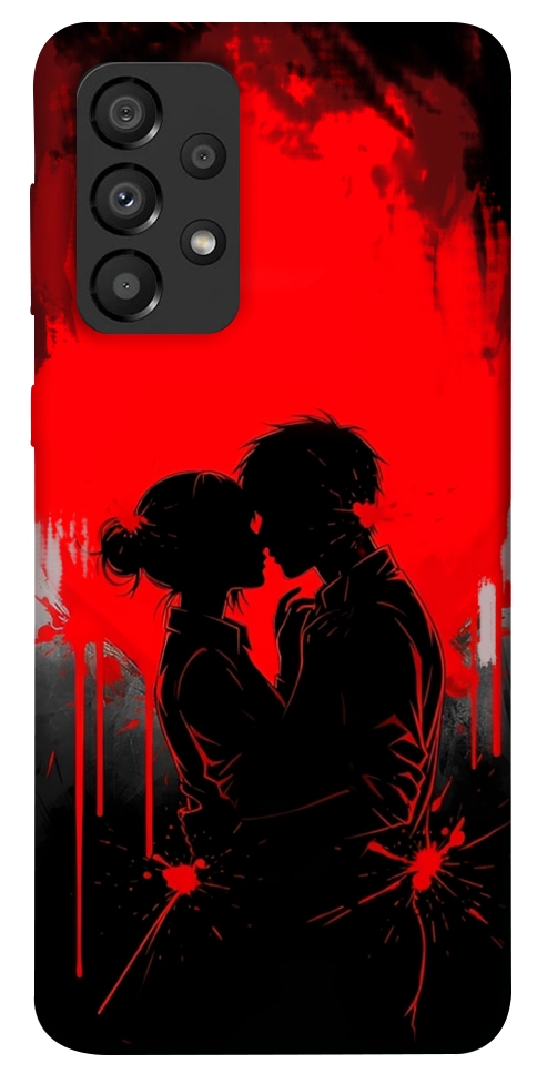 Чехол Silhouette couple для Galaxy A33 5G